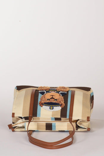 Paris Borsa Orso Marrone/multicolor Donna - 6