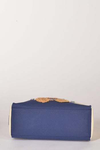 Paris Borsa Orso Blu/bianco Donna - 7