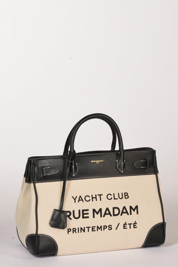Paris Borsa Riviera Nero/beige Chiaro Donna - 3