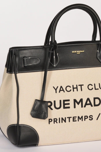 Paris Borsa Riviera Nero/beige Chiaro Donna - 4