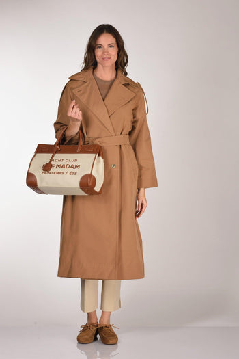 Paris Borsa Riviera Marrone/beige Donna - 2