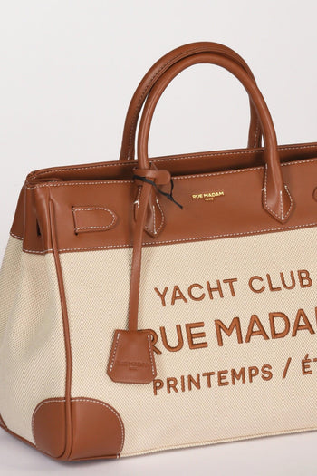 Paris Borsa Riviera Marrone/beige Donna - 4