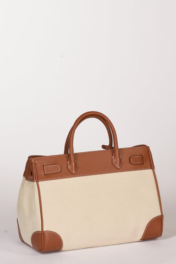 Paris Borsa Riviera Marrone/beige Donna - 5