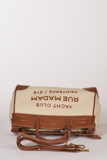 Paris Borsa Riviera Marrone/beige Donna - 6