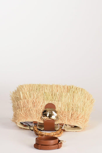 Paris Borsa Fringes Beige Donna - 7