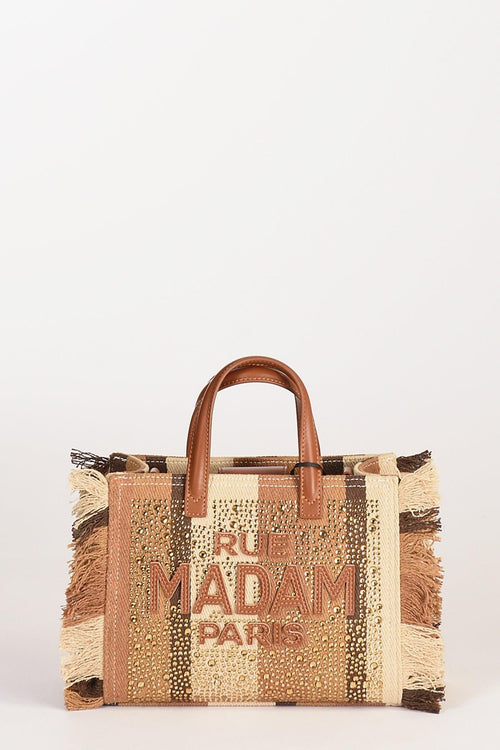 Paris Borsa Casablanca Marrone/beige Donna