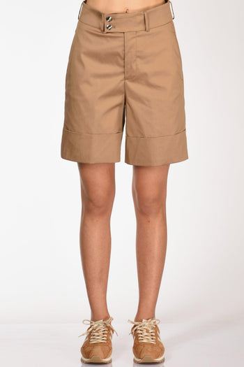 Bermuda Nadine Beige Scuro Donna - 3