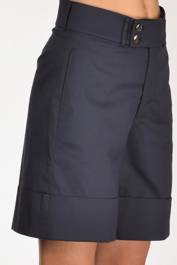 Bermuda Nadine Blu Navy Donna - 5