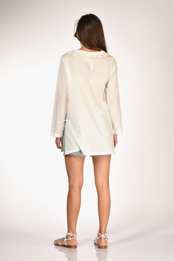 Saint Barth Kaftano Bianco Donna - 5