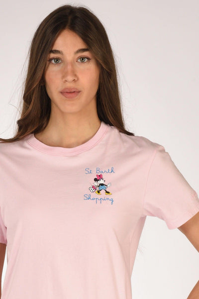 Saint Barth Tshirt Emilie Rosa Donna