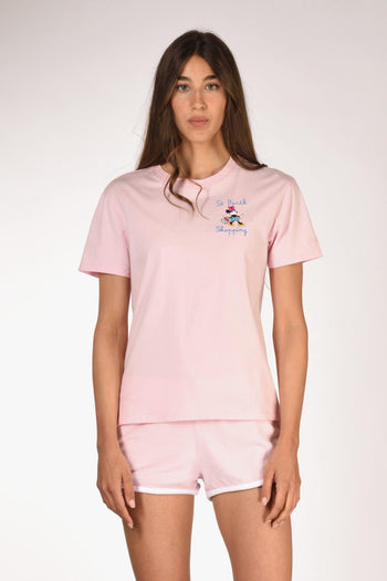 Saint Barth Tshirt Emilie Rosa Donna - 2