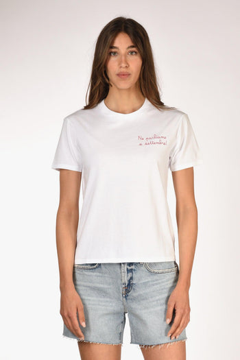 Saint Barth Tshirt Emilie Bianco Donna - 2