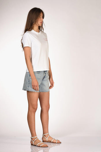 Saint Barth Tshirt Emilie Bianco Donna - 4