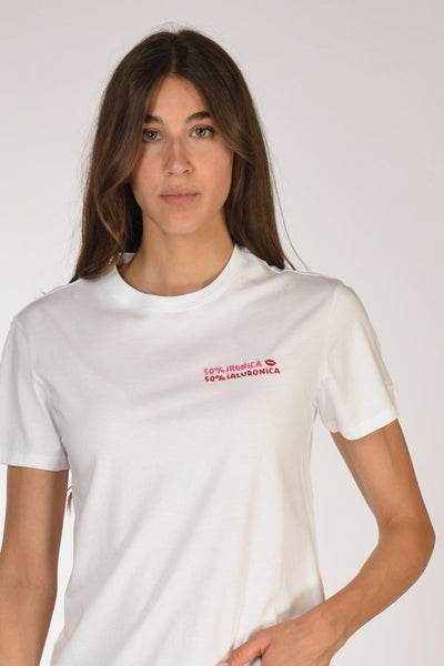Saint Barth Tshirt Emilie Bianco Donna
