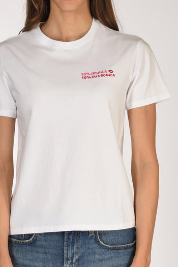 Saint Barth Tshirt Emilie Bianco Donna - 3
