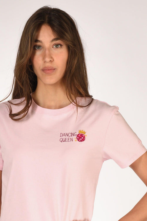 Saint Barth Tshirt Emilie Rosa Donna