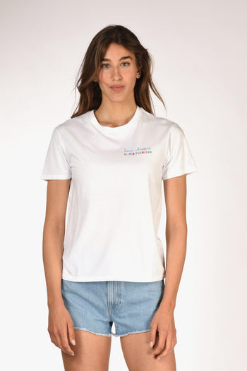 Saint Barth Tshirt Emilie Bianco Donna - 2