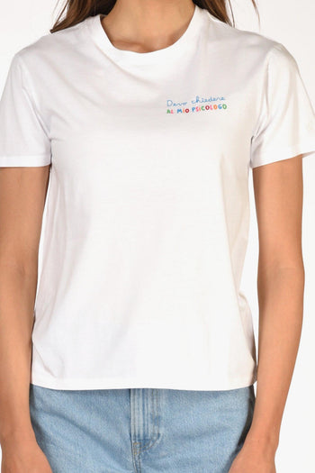 Saint Barth Tshirt Emilie Bianco Donna - 3
