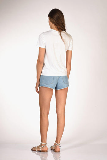 Saint Barth Tshirt Emilie Bianco Donna - 5