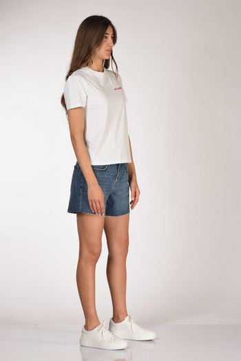 Saint Barth Tshirt Emilie Bianco Donna - 4