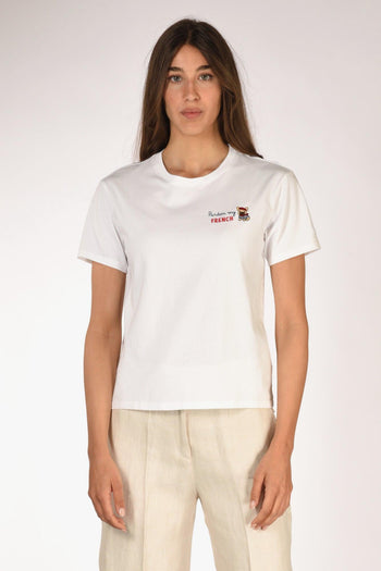 Saint Barth Tshirt Emilie Bianco Donna - 2