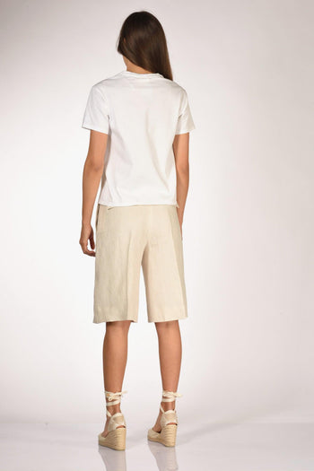 Saint Barth Tshirt Emilie Bianco Donna - 5