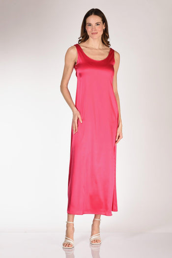 Abito Lungo Fucsia Donna - 2