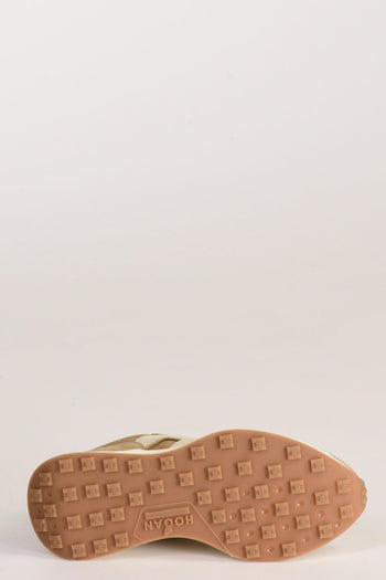 Sneakers H Patch Beige Donna - 6