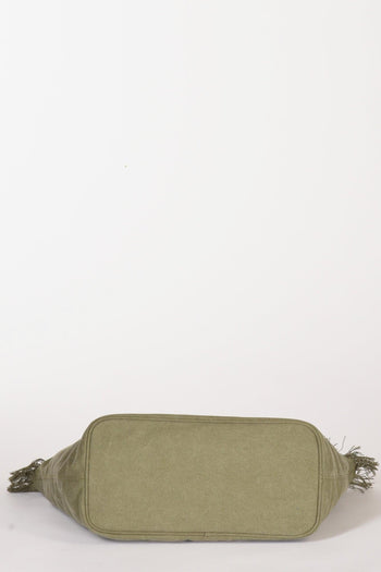 Saint Barth Borsa City Bag Verde/marrone Donna - 7