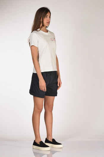 Saint Barth Tshirt Emilie Bianco Donna - 4
