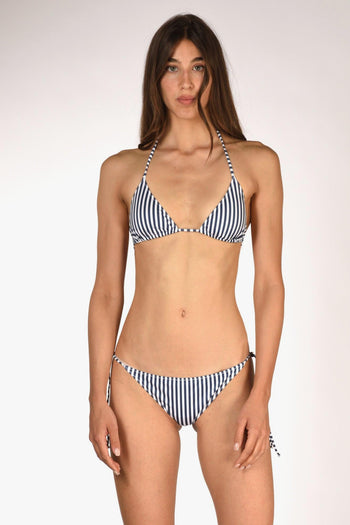 Saint Barth Bikini Blu/bianco Donna - 2