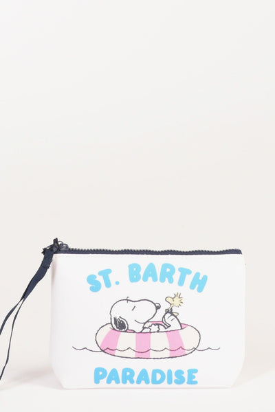 Saint Barth Pochette Aline Bianco/multicolor Donna