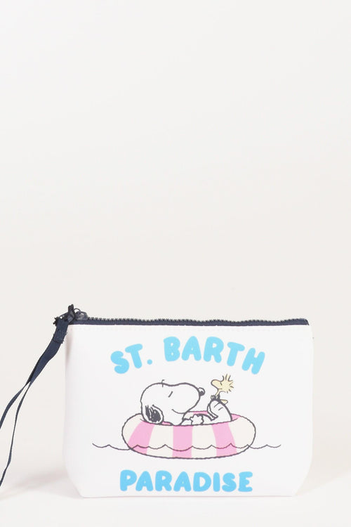 Saint Barth Pochette Aline Bianco/multicolor Donna