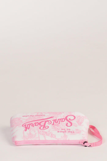Saint Barth Pochette Aline Bianco/rosa Donna - 4