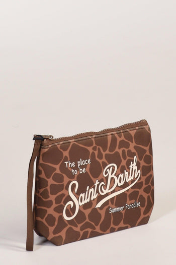 Saint Barth Pochette Aline Marrone Chiaro/marrone Scuro Donna - 2