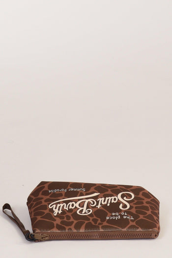 Saint Barth Pochette Aline Marrone Chiaro/marrone Scuro Donna - 4