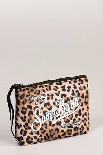 Saint Barth Pochette Aline Beige/nero Donna - 3