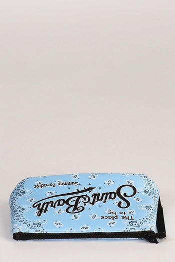 Saint Barth Pochette Aline Azzurro Donna - 5