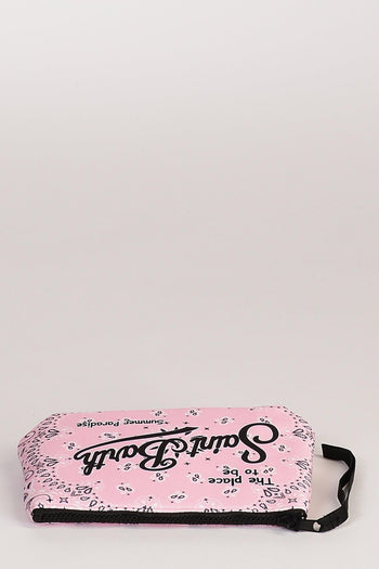 Saint Barth Pochette Aline Rosa/bianco Donna - 5
