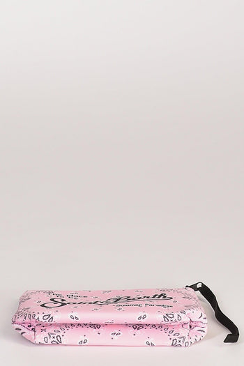Saint Barth Pochette Aline Rosa/bianco Donna - 6