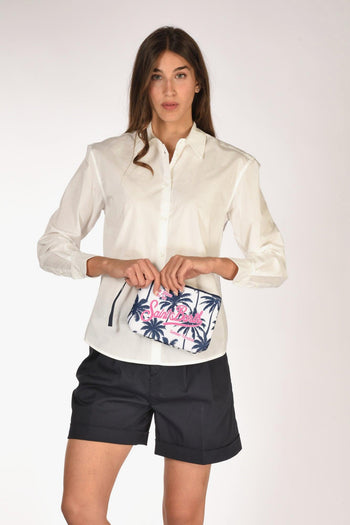 Saint Barth Pochette Aline Bianco/blu Donna - 2