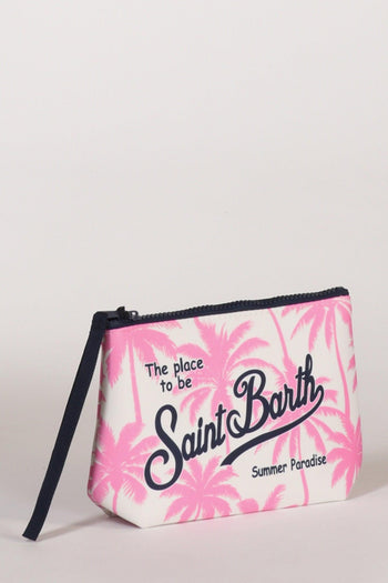 Saint Barth Pochette Aline Bianco/rosa Donna - 3