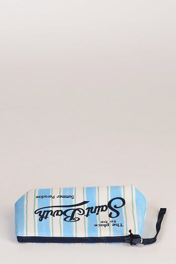 Saint Barth Pochette Aline Azzurro/bianco/verde Donna - 5