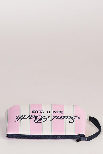 Saint Barth Pochette Aline Rosa/verde/bianco Donna - 5