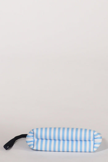 Saint Barth Pochette Aline Bianco/azzurro Donna - 6