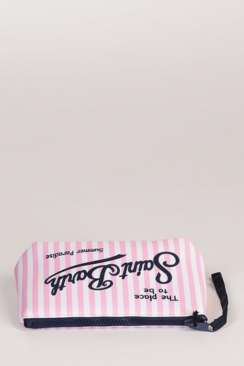 Saint Barth Pochette Aline Rosa/bianco Donna - 5