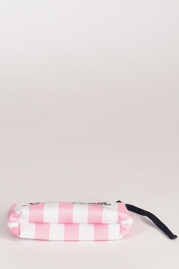 Saint Barth Pochette Aline Rosa/bianco Donna - 6