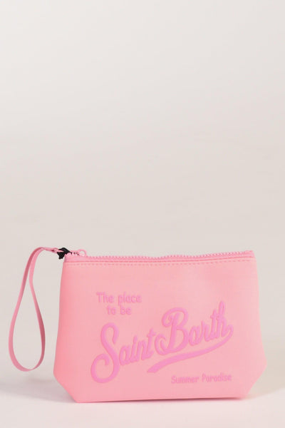 Saint Barth Pochette Aline Rosa Chiaro/scuro Donna