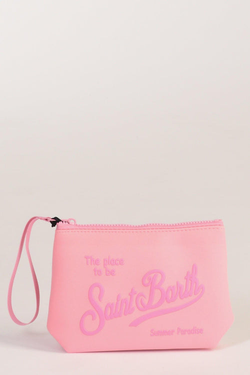 Saint Barth Pochette Aline Rosa Chiaro/scuro Donna