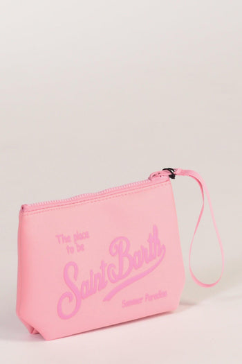 Saint Barth Pochette Aline Rosa Chiaro/scuro Donna - 3